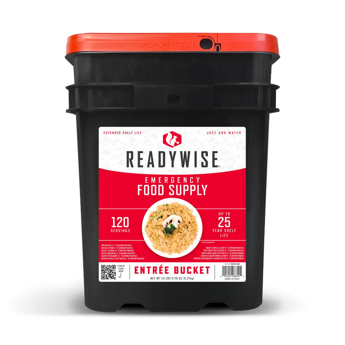 120 SERVING ENTRÉE ONLY GRAB AND GO BUCKET RW10-120