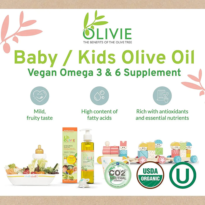 OLIVIE BABY/KIDS 250ML - COLIC RELIEF FOR BABIES AND KIDS - CASE OF 3