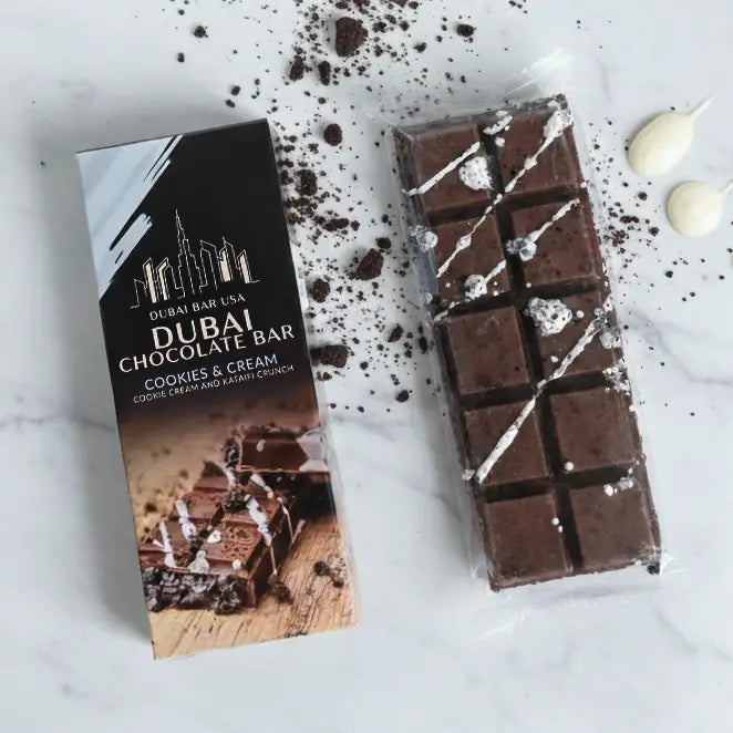 DUBAI BAR – COOKIES & CREAM, CASE OF 24