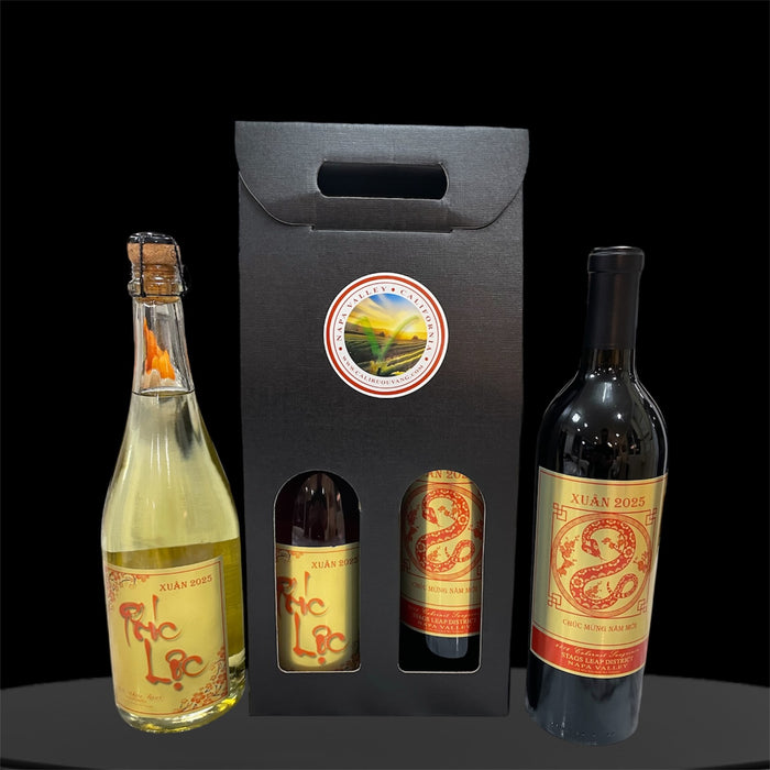 TET - 2 WINE BOTTLES GIFT SET