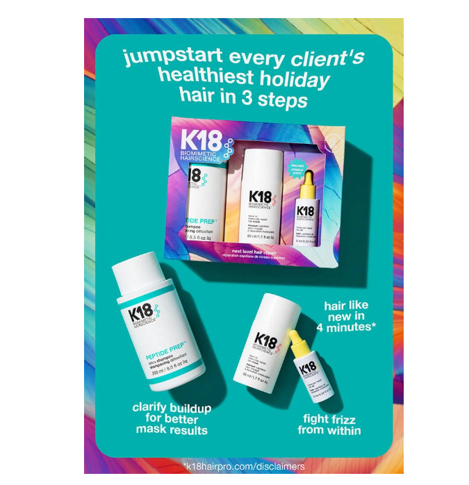 K18 BIOMIMETIC HAIRSCIENCE - NEXT LEVEL HAIR REPAIR KIT