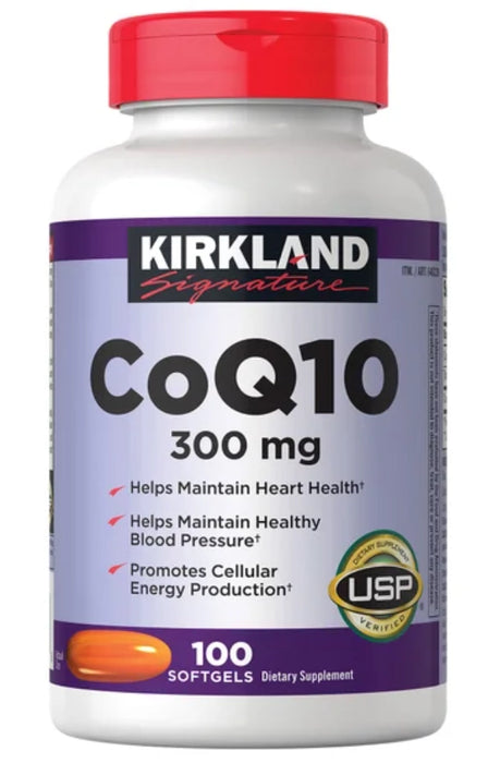 KIRKLAND SIGNATURE COQ10 300 MG, 100 SOFTGELS