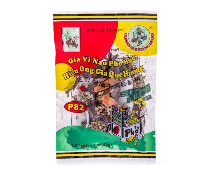OLDMAN QUE HUONG BRAND - PHO SPICE SEASONING 1.5 OZ, PK OF 2