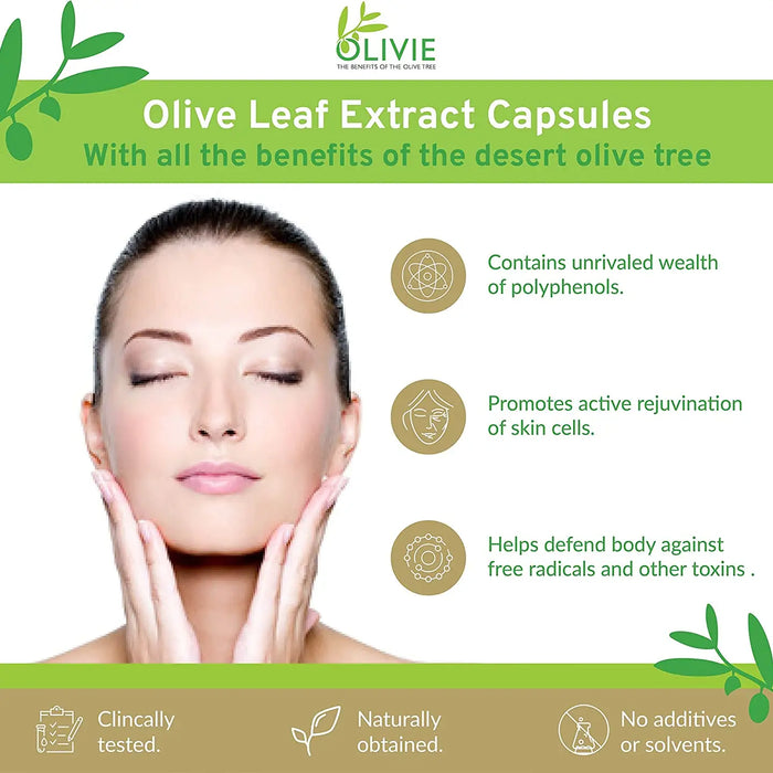 OLIVIE ANTI AGE ORGANIC ANTIOXIDANT POLYPHENOLS | 40 CAPSULES - CASE OF 2