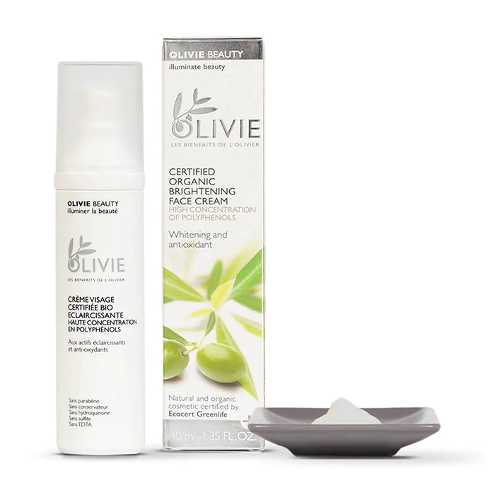 OLIVIE BEAUTY BRIGHTENING FACE CREAM, TUBE OF 40 ML - CASE OF 2