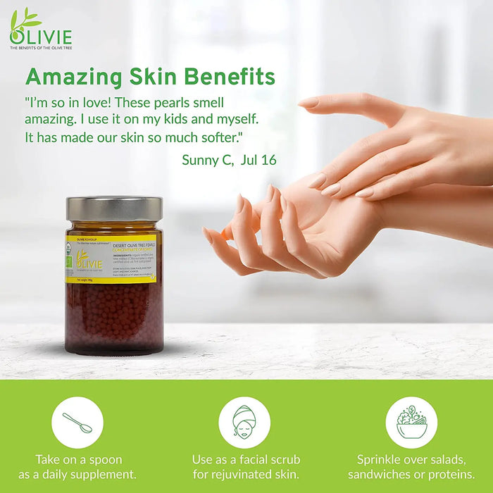 OLIVIE POWERUP PEARLS | ANTIOXIDANT IMMUNE SYSTEM BOOSTER 340G - CASE OF 3 (Copy)