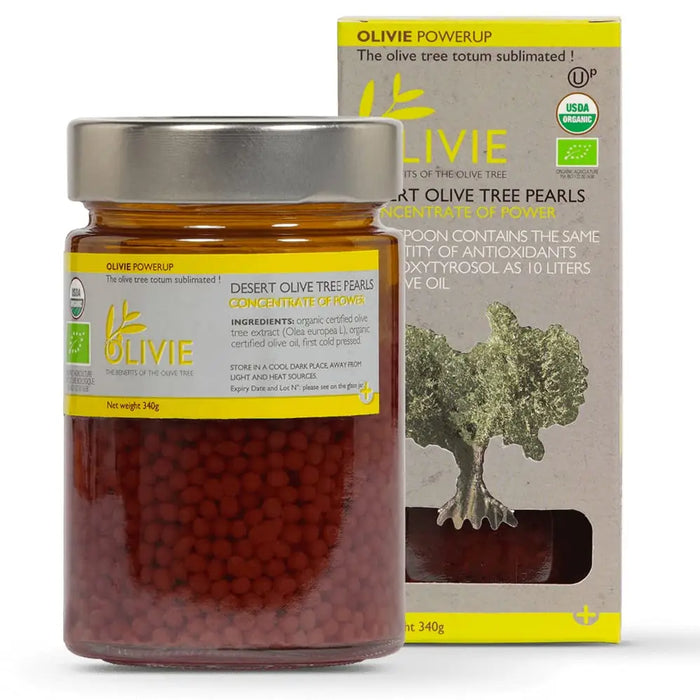 OLIVIE POWERUP PEARLS | ANTIOXIDANT IMMUNE SYSTEM BOOSTER 340G - CASE OF 3 (Copy)