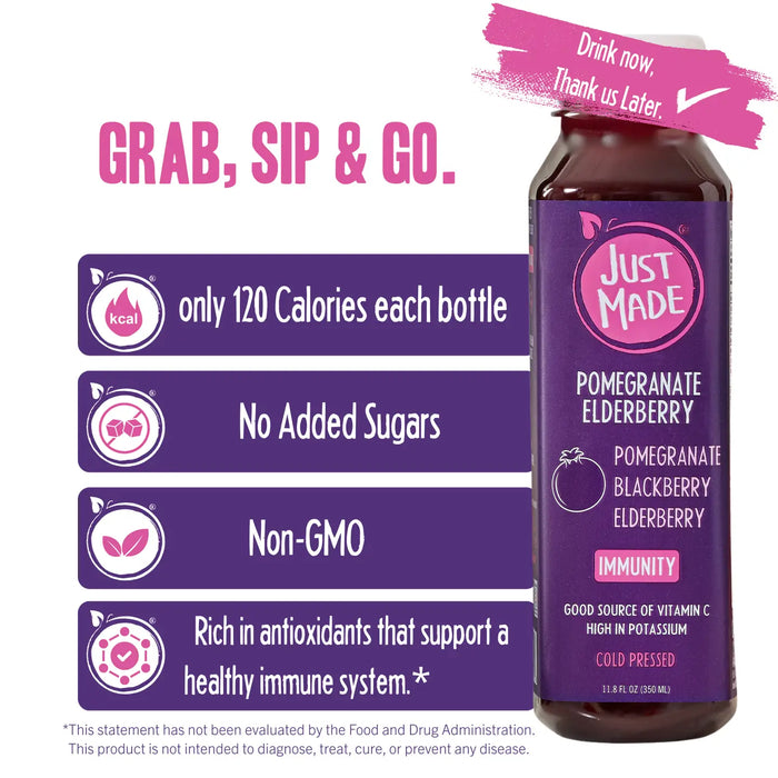 POMEGRANATE ELDERBERRY - CASE OF 16