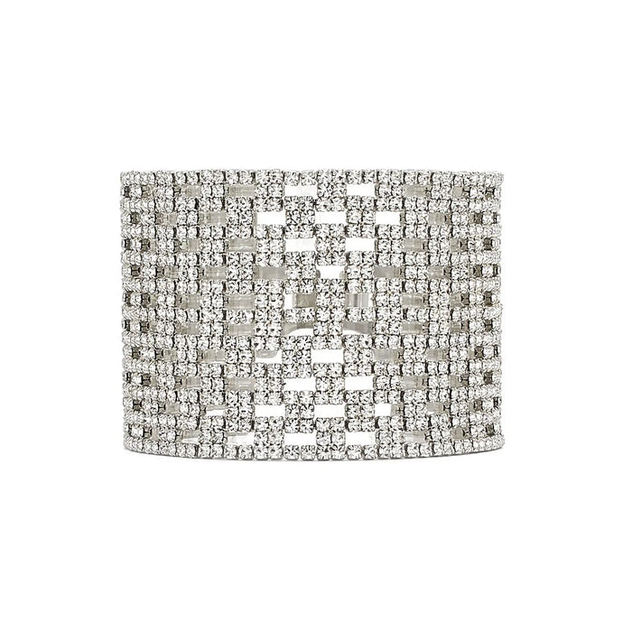 ALISA WIDE BAND MESH BRACELET