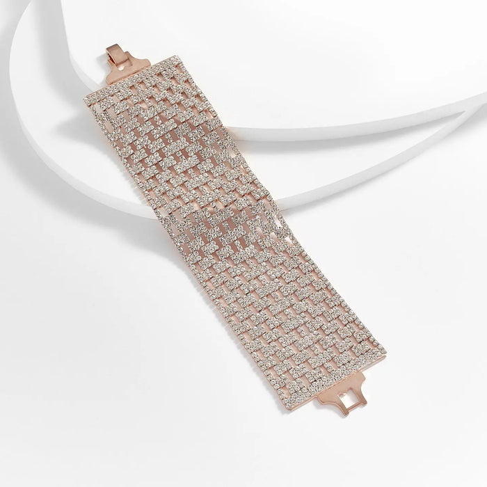 ALISA WIDE BAND MESH BRACELET