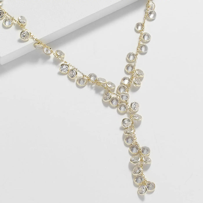 AUGUSTA DIAMONETTE DANGLE NECKLACE