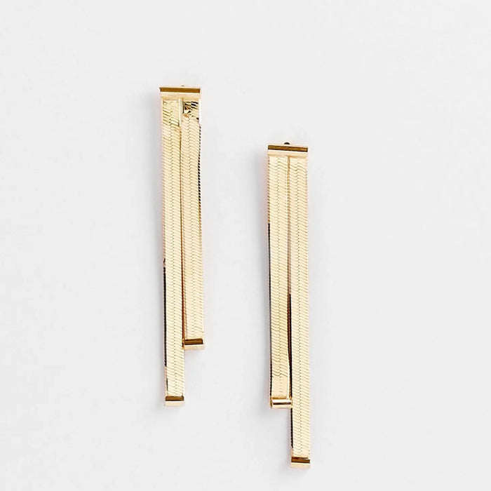 DALE HERRINGBONE EARRINGS