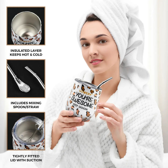 LEOPARD HOME SPA KIT IN HONEY ALMOND, 21PC BATH & BODY GIFT