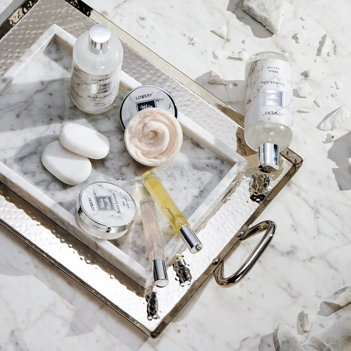 19PC MASSAGE BODY CARE KIT, RELAXATION MARBLE SPA BEAUTY BAG