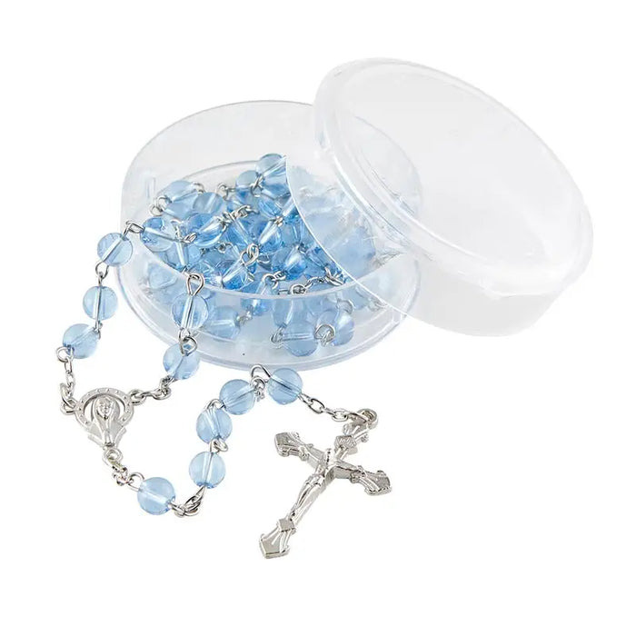 GLASS BD ROSARY