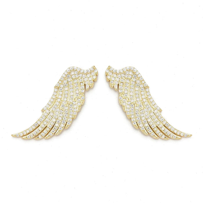 ANGELIC LITTLE WING EARRINGS