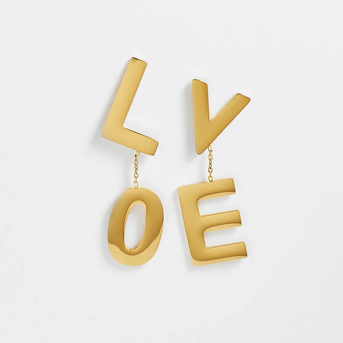 LOVE DANGLE EARRINGS