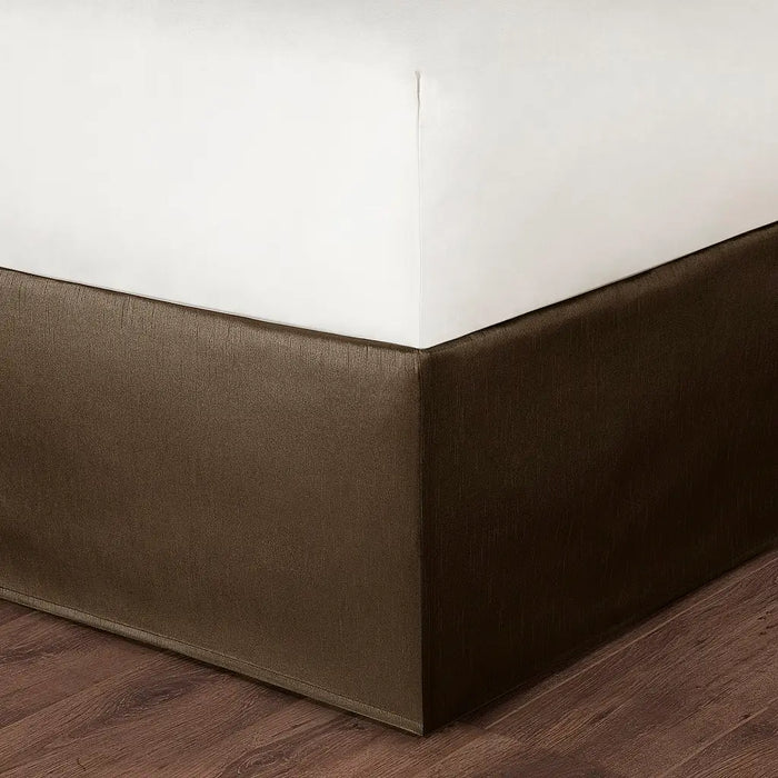 EMBROIDERED QUILTED CHARMEUSE 9-PIECE COMFORTER SET