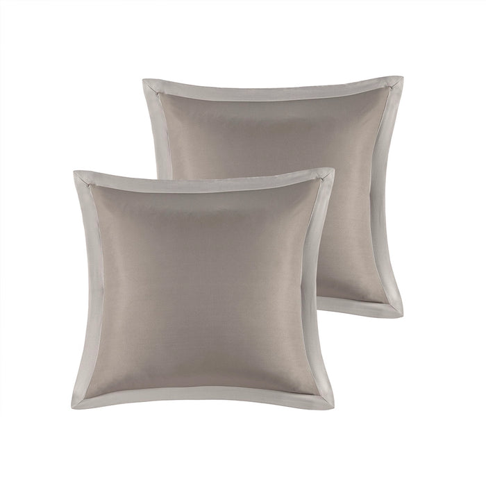 GOLD THREAD DAMASK 12-PIECE COMPLETE COMFORTER SET