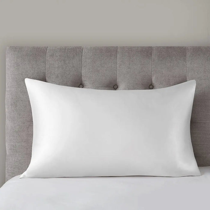 MULBERRY SILK LUXURY SINGLE PILLOWCASE, WHITE
