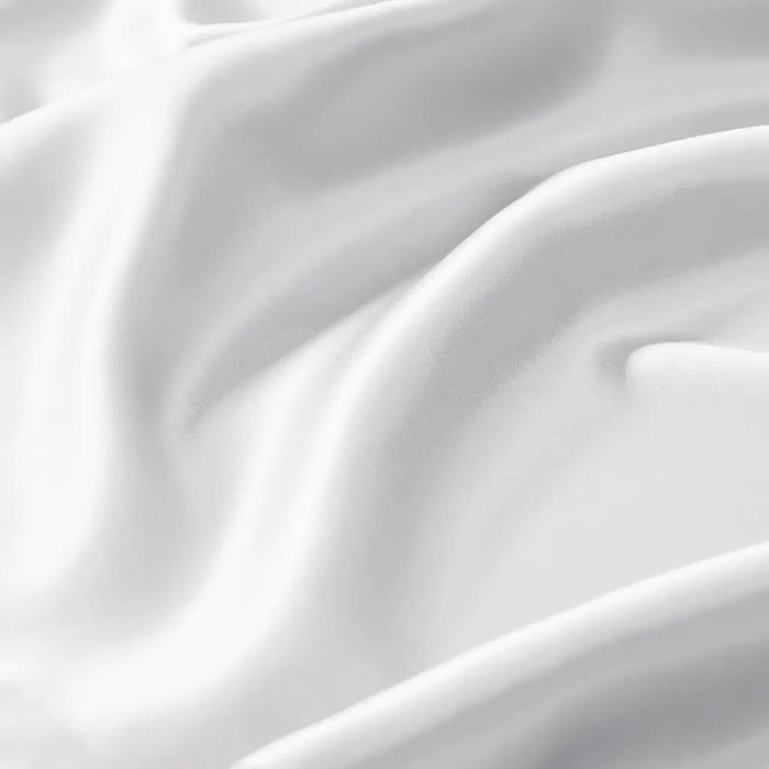 MULBERRY SILK LUXURY SINGLE PILLOWCASE, WHITE