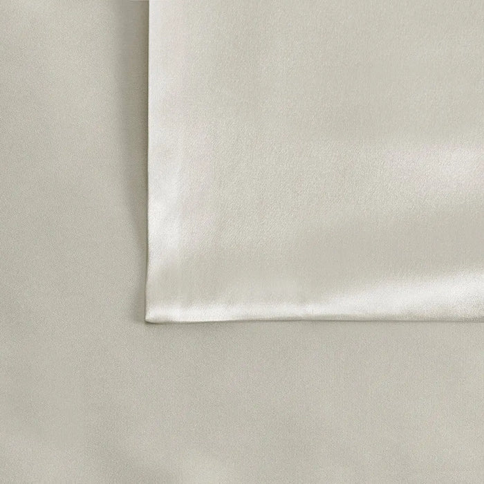 MULBERRY SILK LUXURY SINGLE PILLOWCASE, IVORY
