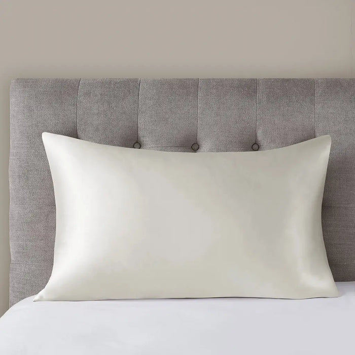 MULBERRY SILK LUXURY SINGLE PILLOWCASE, IVORY