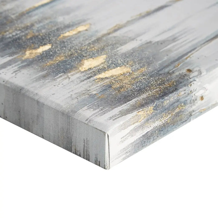 Gold Foil Abstract Landscape 3-Piece Wall Art