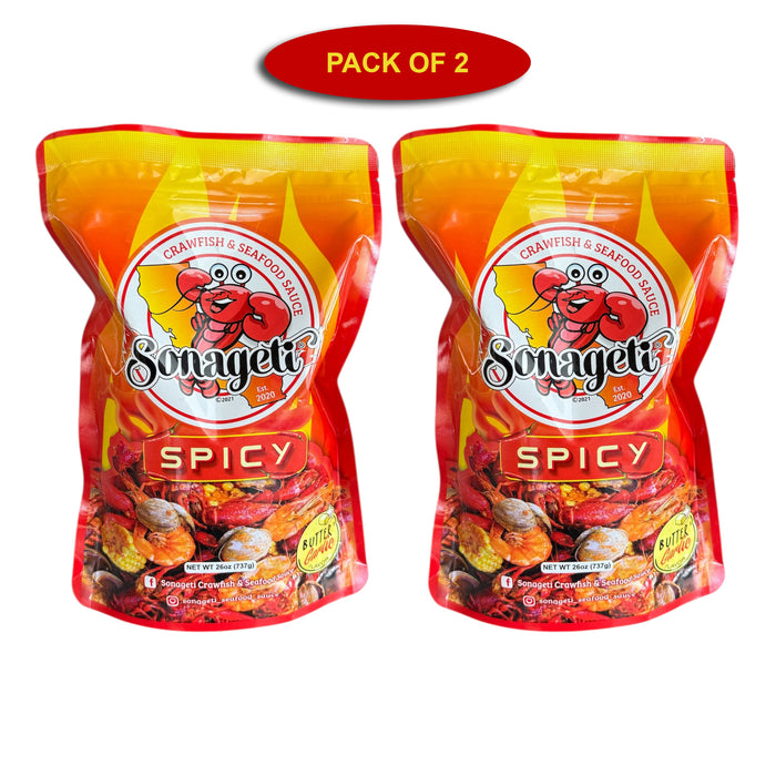 CRAWFISH SAUCE - SPICY, PACK OF 2