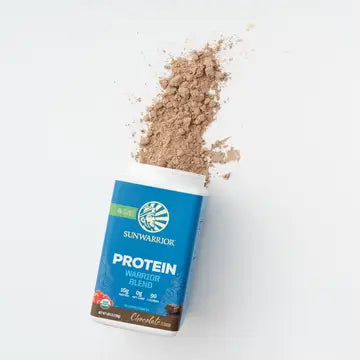 WARRIOR BLEND CHOCOLATE PROTEIN - PEA PROTEIN POWDER 375G - CASE OF 3