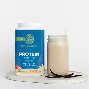 WARRIOR BLEND VANILLA PROTEIN - PEA PROTEIN POWDER 375G - CASE OF 3