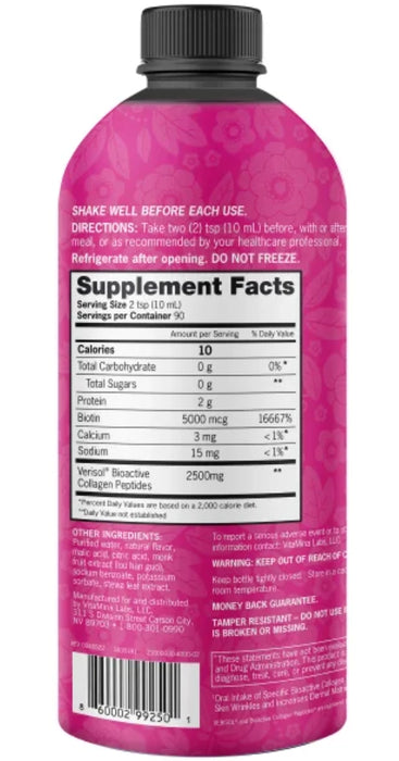 ZENA LIQUID COLLAGEN + BIOTIN, 30 FLUID OUNCES