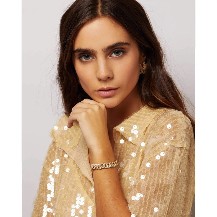 LORENA CURB CHAIN LINK BRACELET