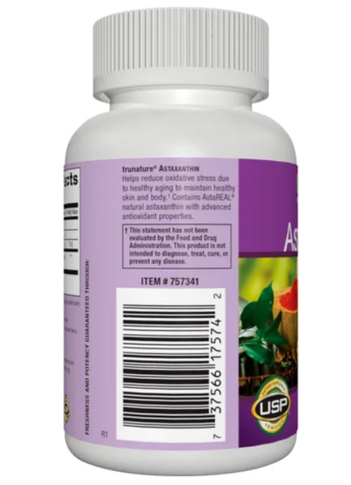 TRUNATURE ASTAXANTHIN 6 MG, 100 SOFTGELS