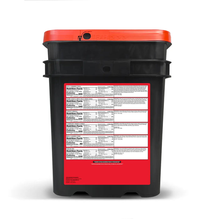 120 SERVING ENTRÉE ONLY GRAB AND GO BUCKET RW10-120