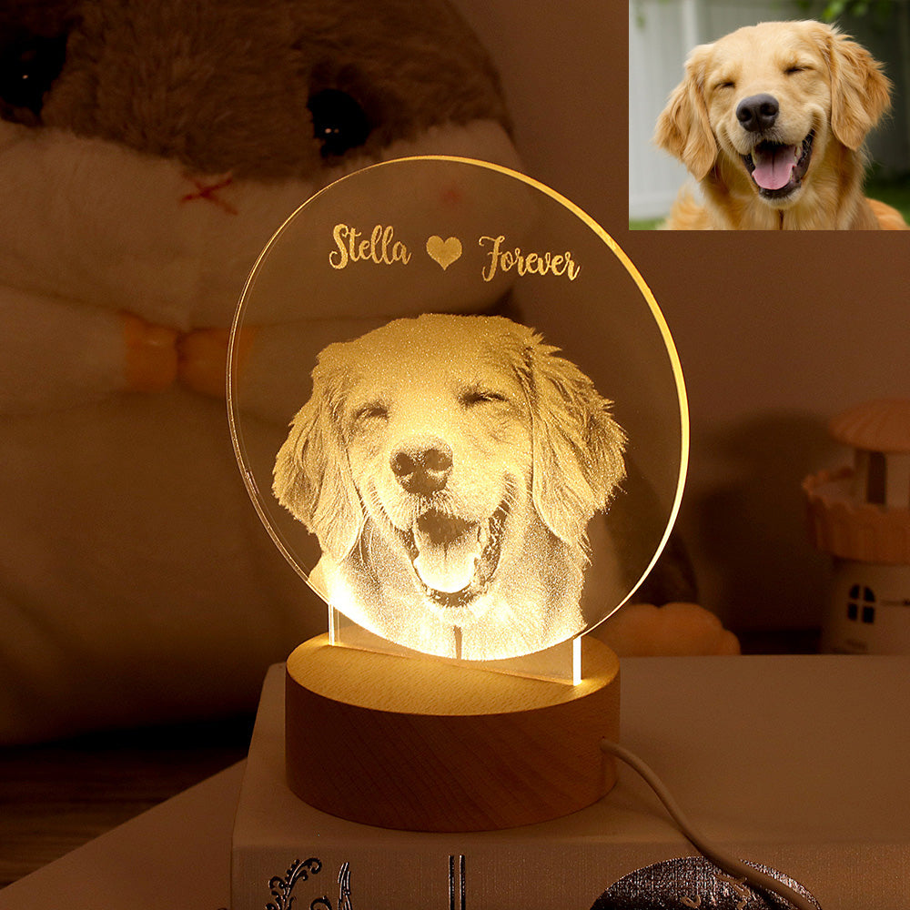 PERSONALIZED 3D PHOTO NIGHT LIGHT