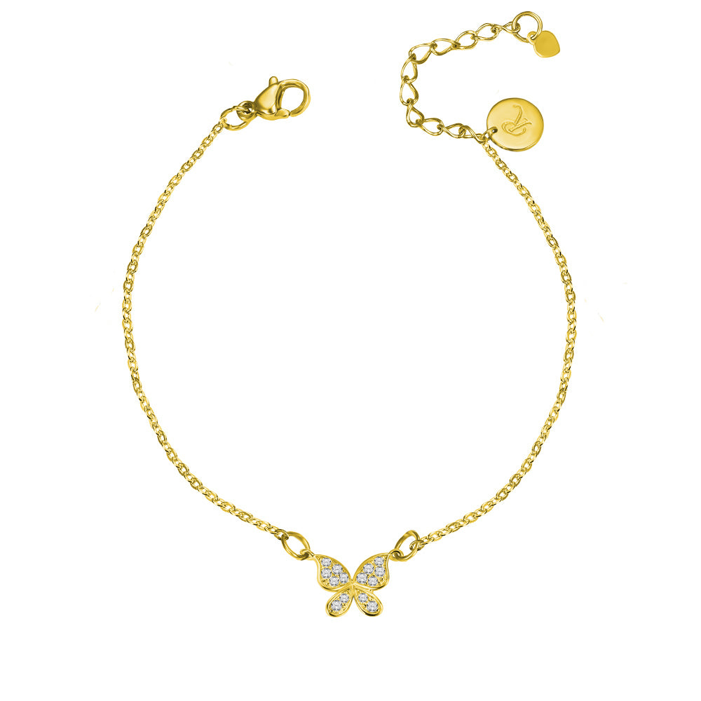CUSTOM BUTTERFLY ANKLET BRACELET FOOT CHAIN