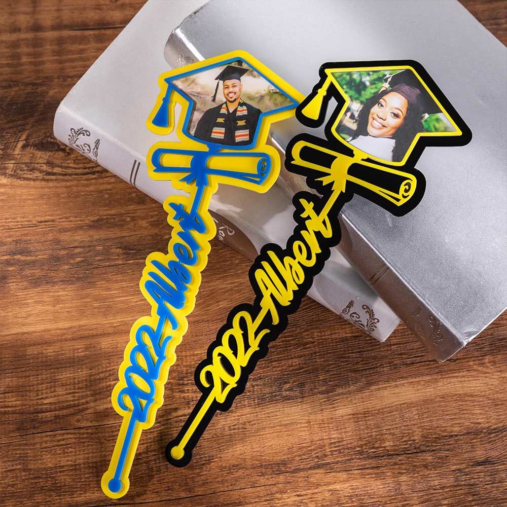 PERSONALIZED GRADUATION PHOTO FLOWER GIFTS FOR GRADUATES