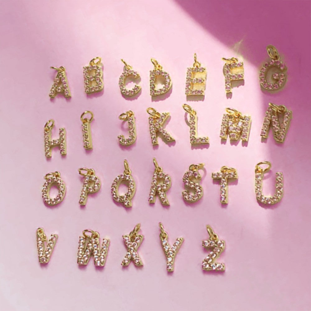 PERSONALIZED INITIAL PEARL CHOKER