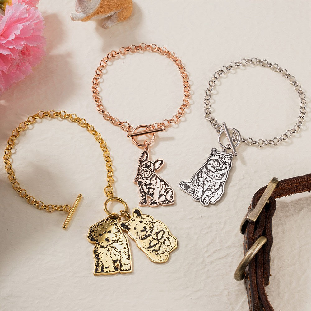 CUSTOM PET PORTRAIT BRACELET