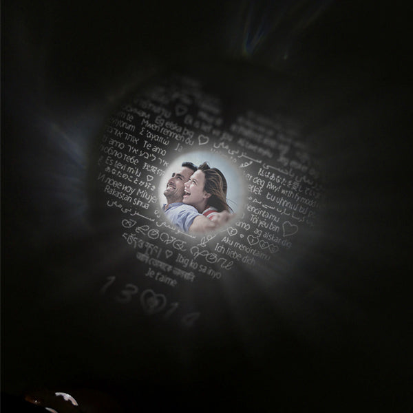 LOVE MEMORY PHOTO & 100 LANGUAGES PROJECTION BRACELET