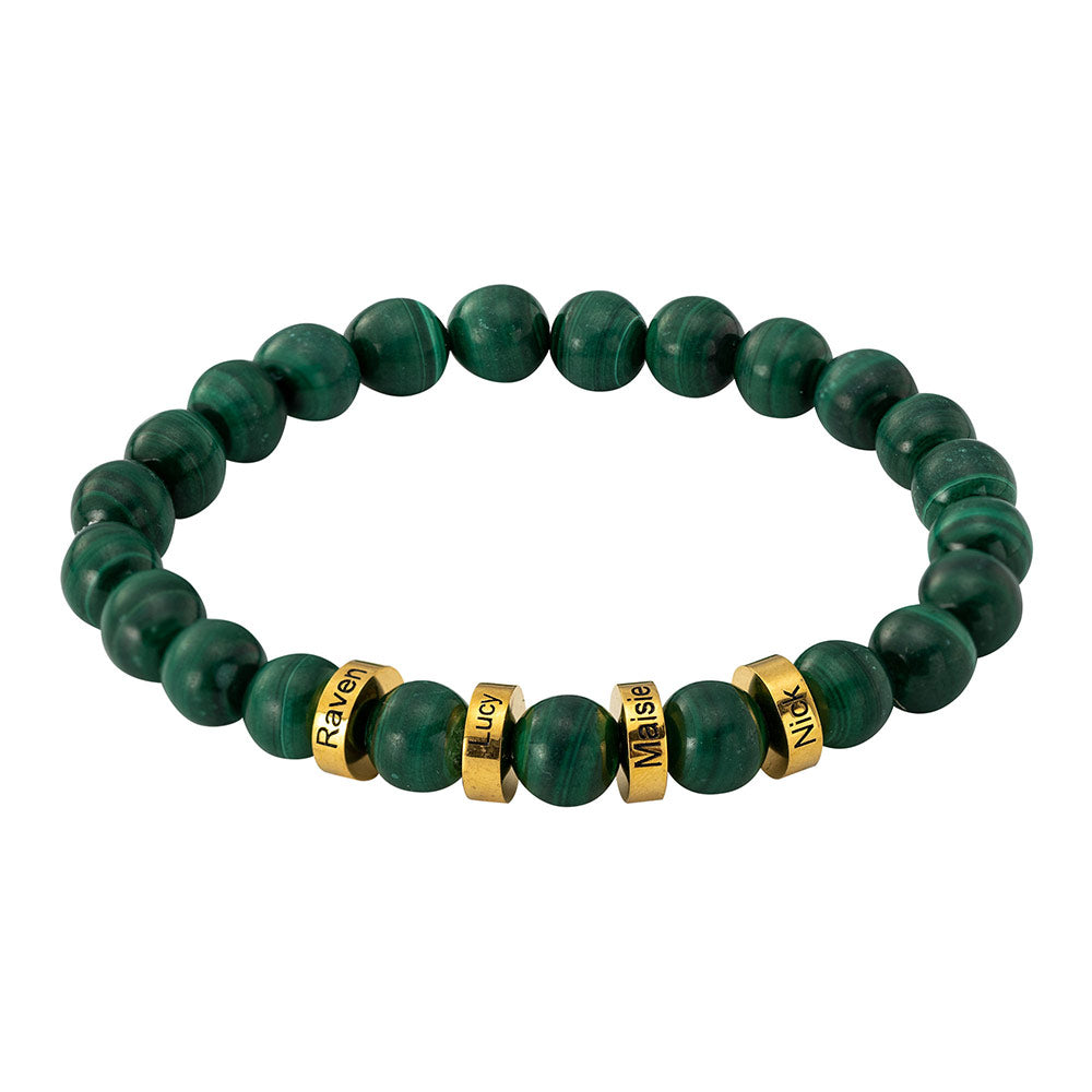 CUSTOM BEADED BRACELET WITH NAMES