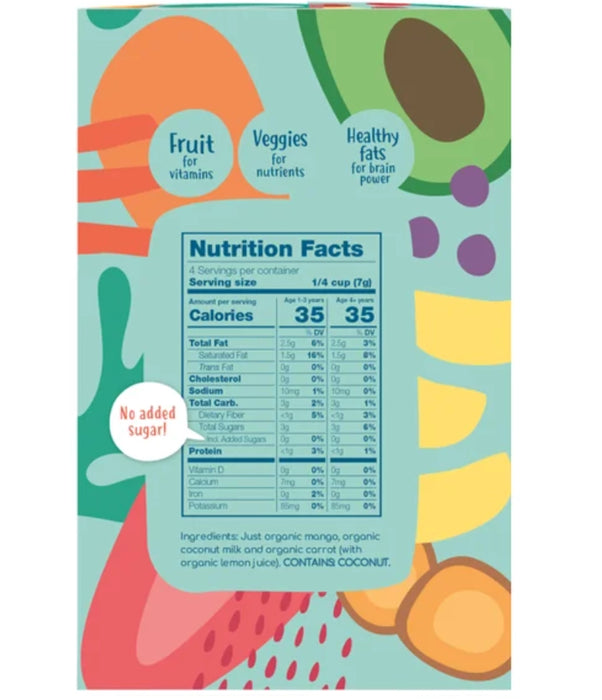 AMARA ORGANIC YOGURT SMOOTHIE MELTS 4 (1 OZ.) BAGS PER BOX - 2 BOXES