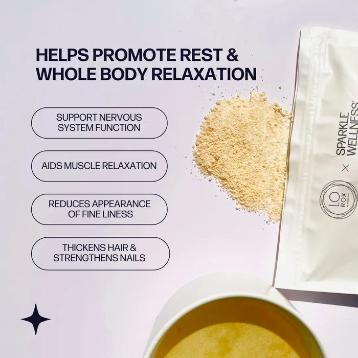 COLLAGEN MAGNESIUM REST + RESTORE - HONEY LEMONADE - CASE OF 4