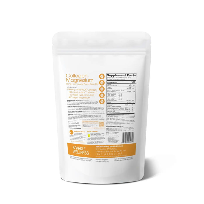 COLLAGEN MAGNESIUM REST + RESTORE - HONEY LEMONADE - CASE OF 4
