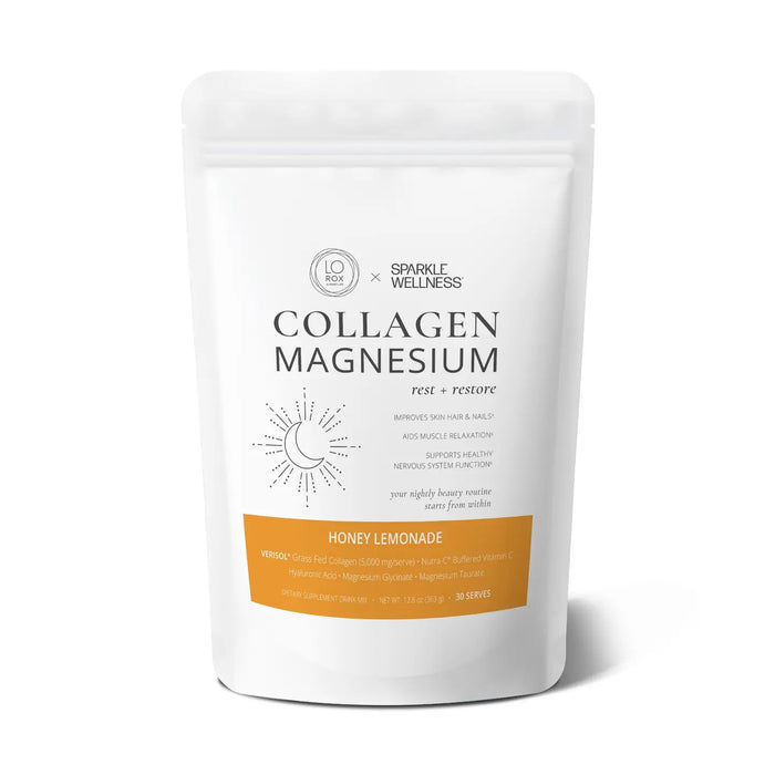COLLAGEN MAGNESIUM REST + RESTORE - HONEY LEMONADE - CASE OF 4