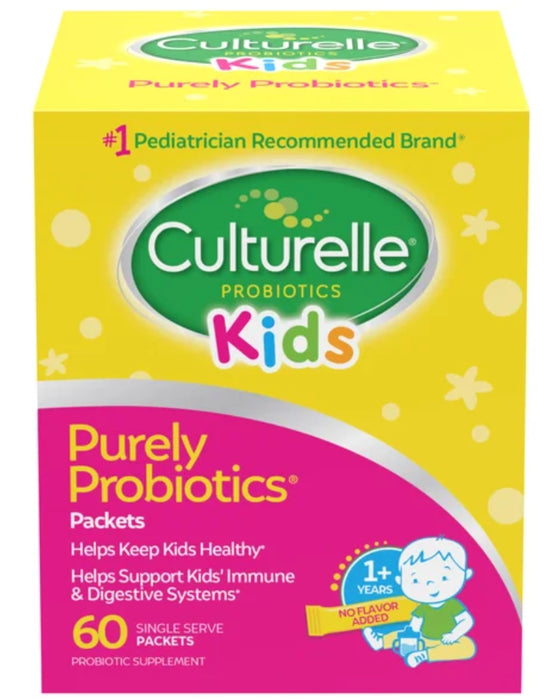 CULTURELLE PROBIOTIC KIDS PURELY PROBIOTIC PACKETS, 60 PACKETS