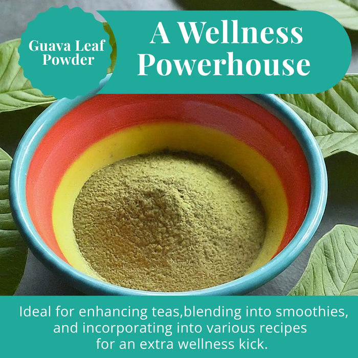 DRIED GUAVA LEAVES 2.6 OZ. | ALL NATURAL HERBAL TEA - CASE OF 12