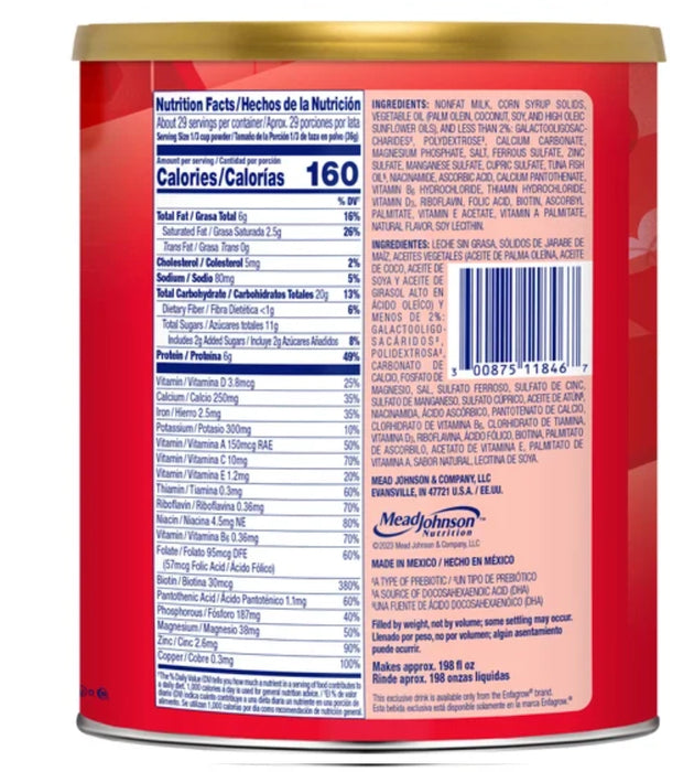 ENFAGROW PREMIUM TODDLER NUTRITIONAL DRINK, NON-GMO, STAGE 3, 36.6 OZ