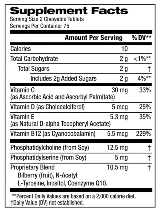 FOCUSFACTOR KIDS, 150 CHEWABLE TABLETS